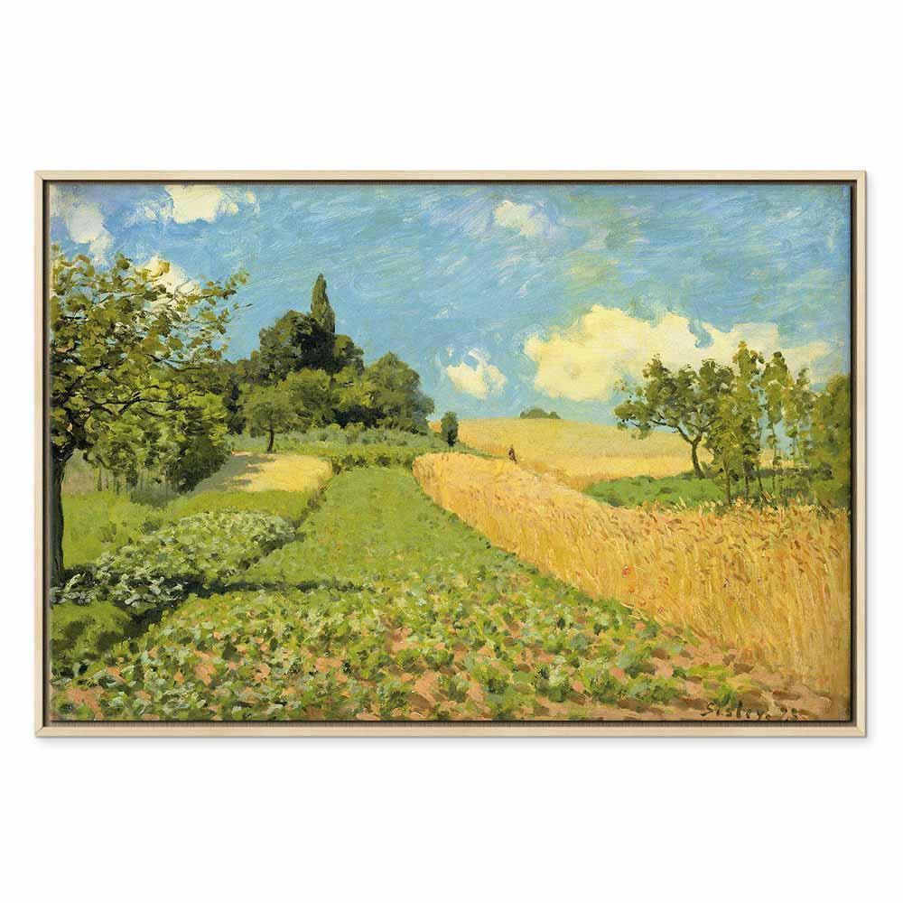 Obraz - Alfred Sisley – Pole pszenicy koło Argenteuil