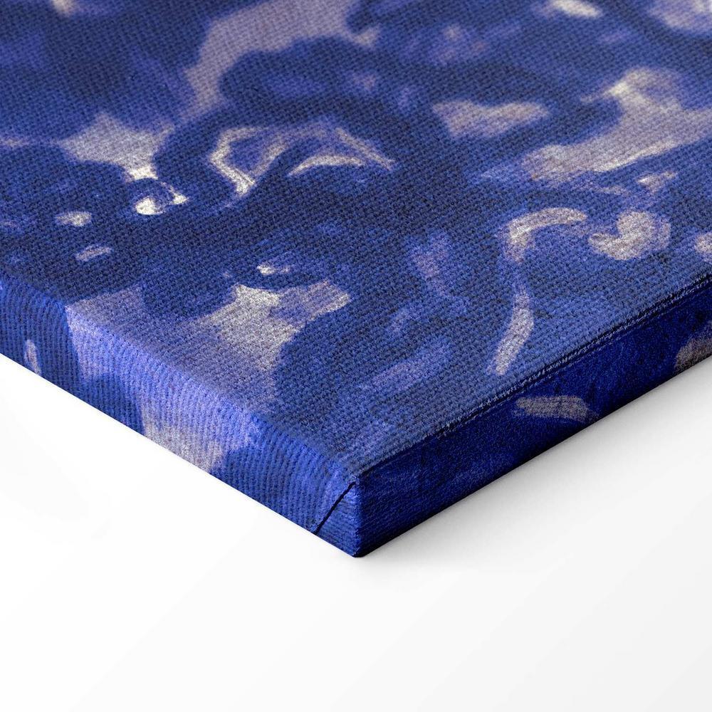 Obraz - Antyczna winnica - trzy kobiety w portalu malowane niebieskim tuszem