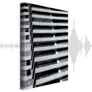 Obraz - Architektoniczny raster (1-częściowy) pionowy