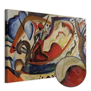 Obraz - August Macke – Nagie dziewczyny na barce