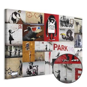 Obraz - Banksy - kolaż