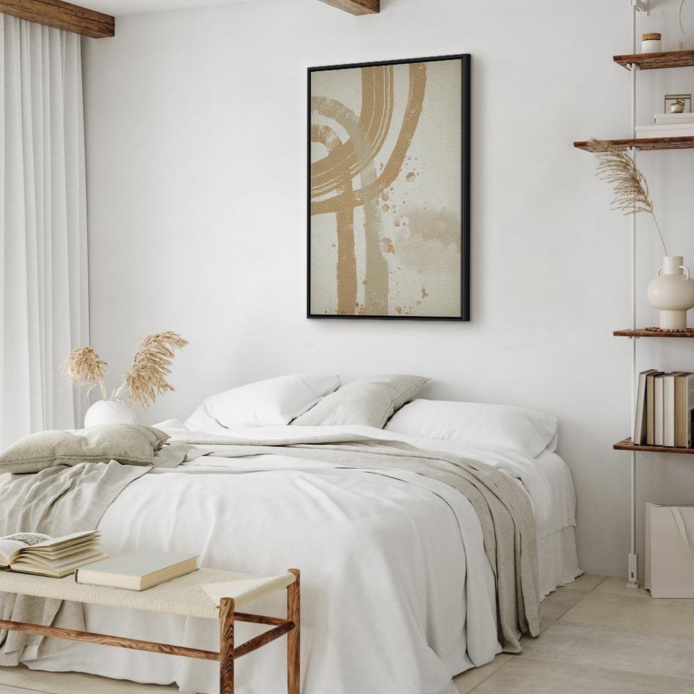 Obraz - Beżowy minimalizm (1-częściowy) pionowy