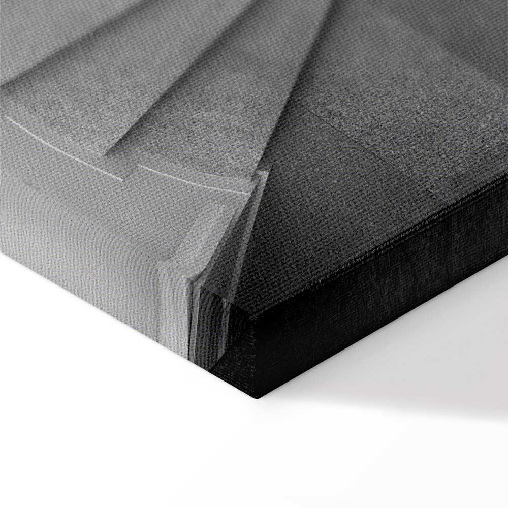 Obraz - Białe schody (1-częściowy) pionowy