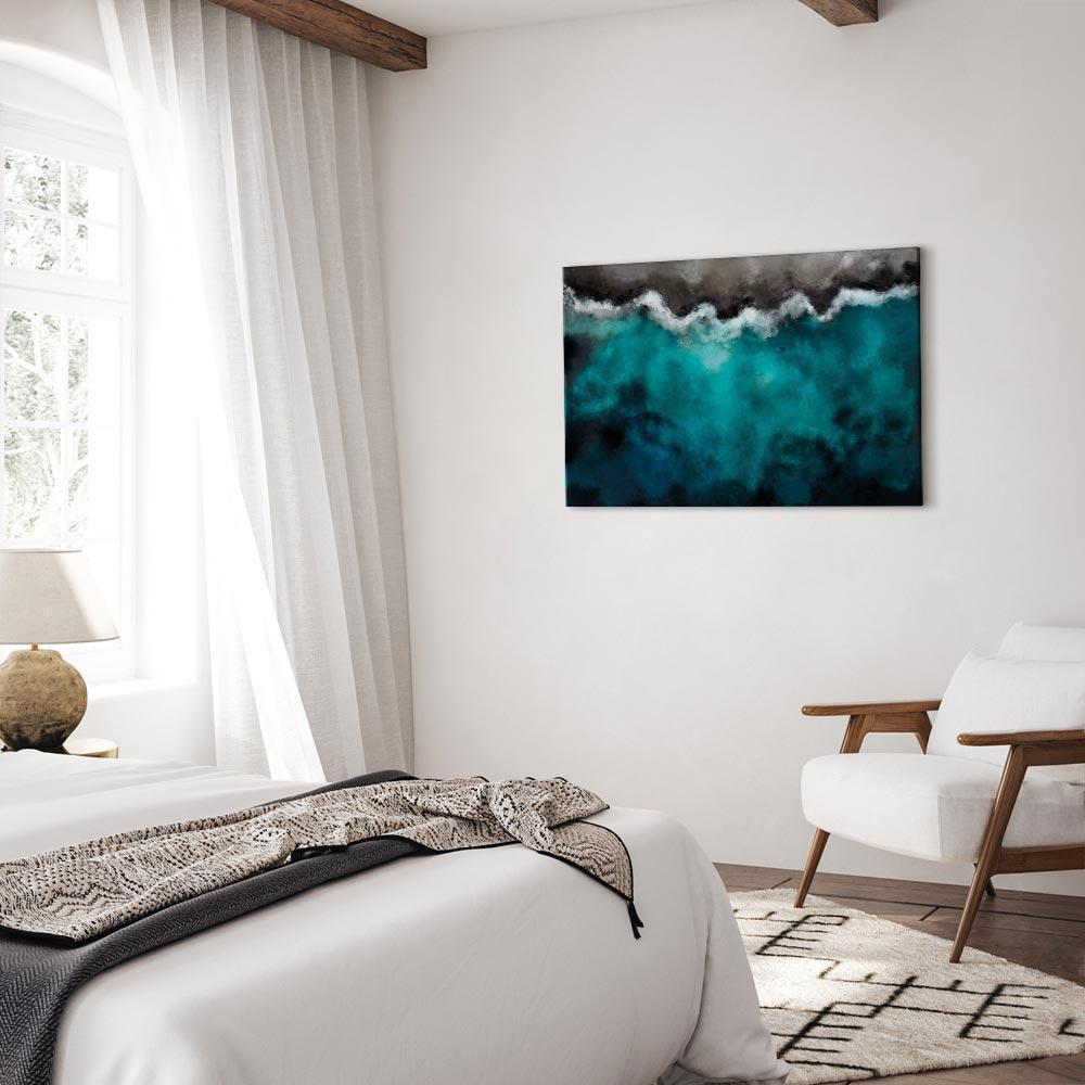 Obraz - Błękitna laguna (1-częściowy) szeroki