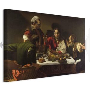 Obraz - Caravaggio – Wieczerza w Emaus