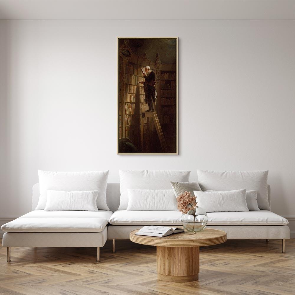Obraz - Carl Spitzweg – Bibliotekarz