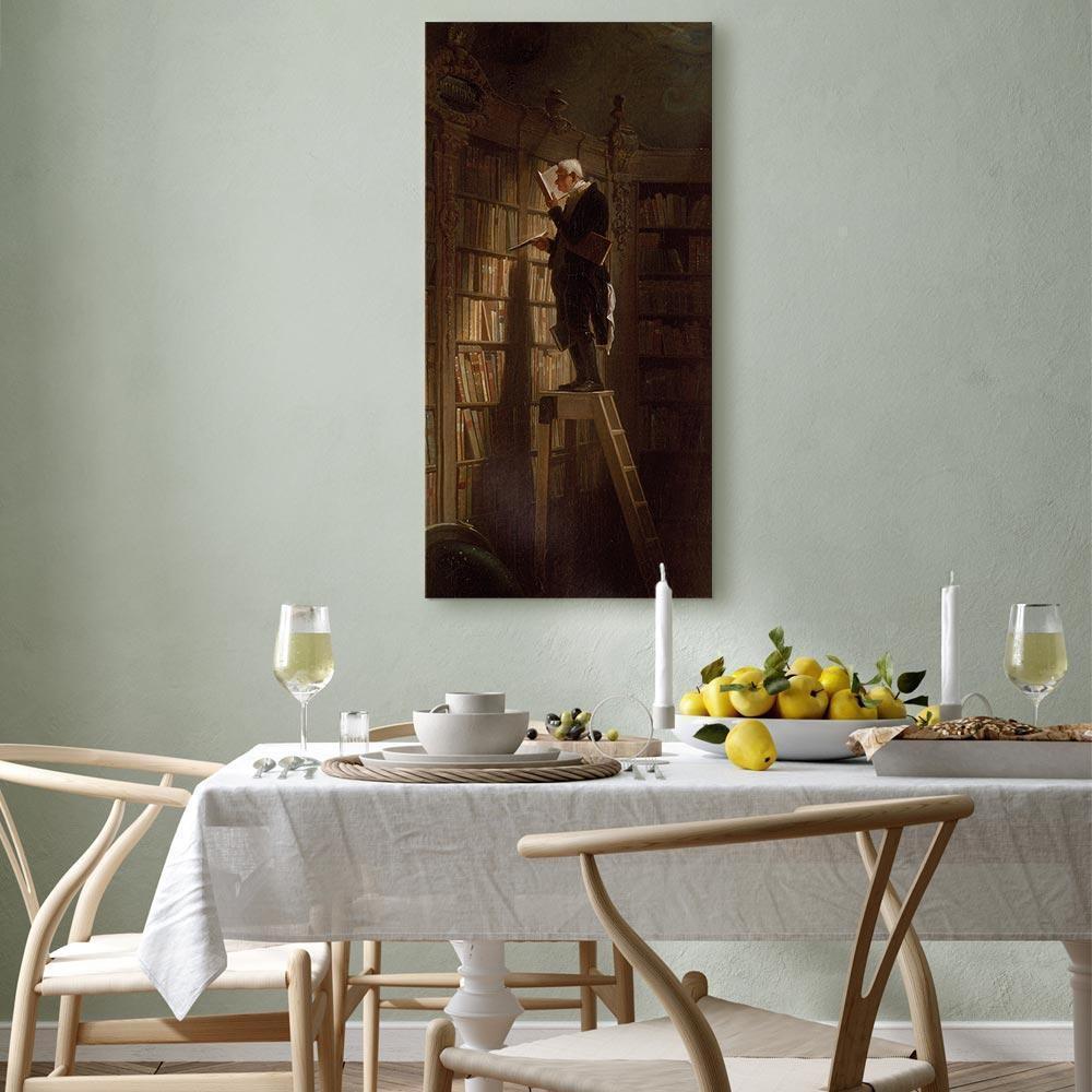 Obraz - Carl Spitzweg – Bibliotekarz