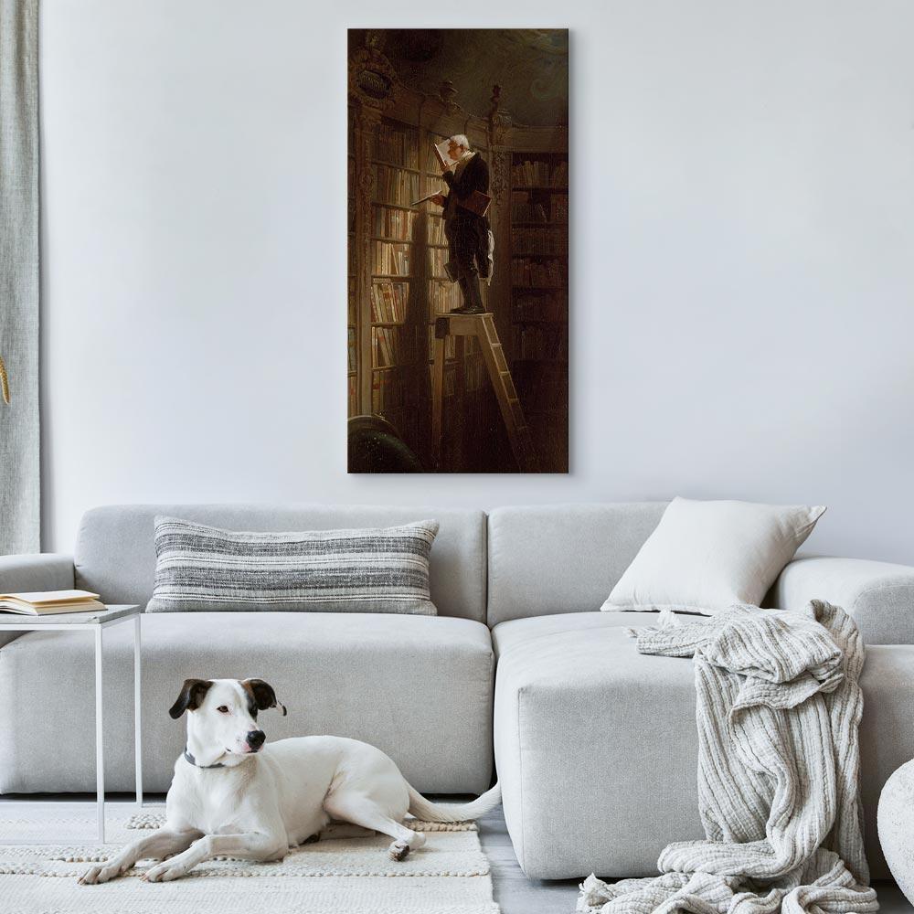 Obraz - Carl Spitzweg – Bibliotekarz