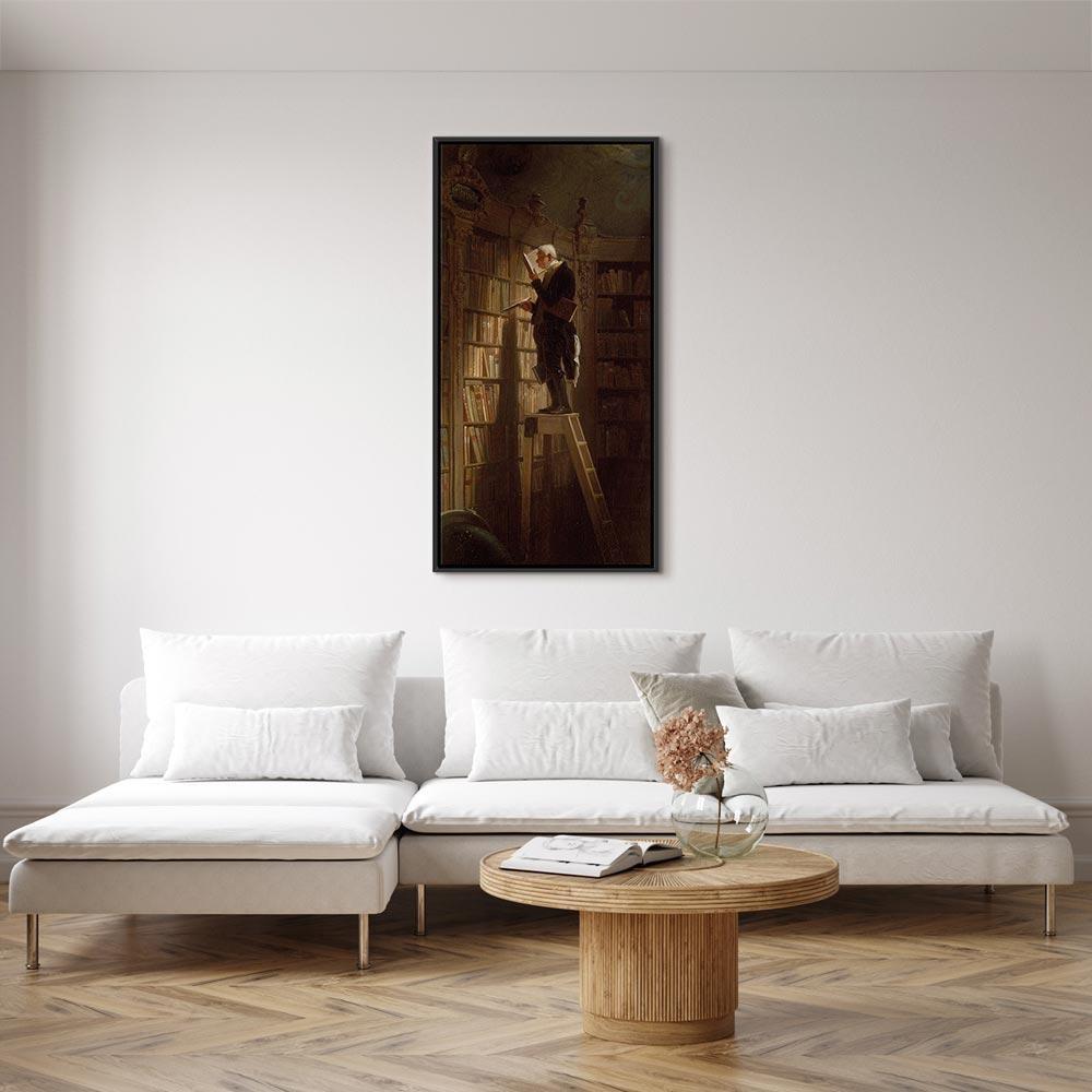 Obraz - Carl Spitzweg – Bibliotekarz