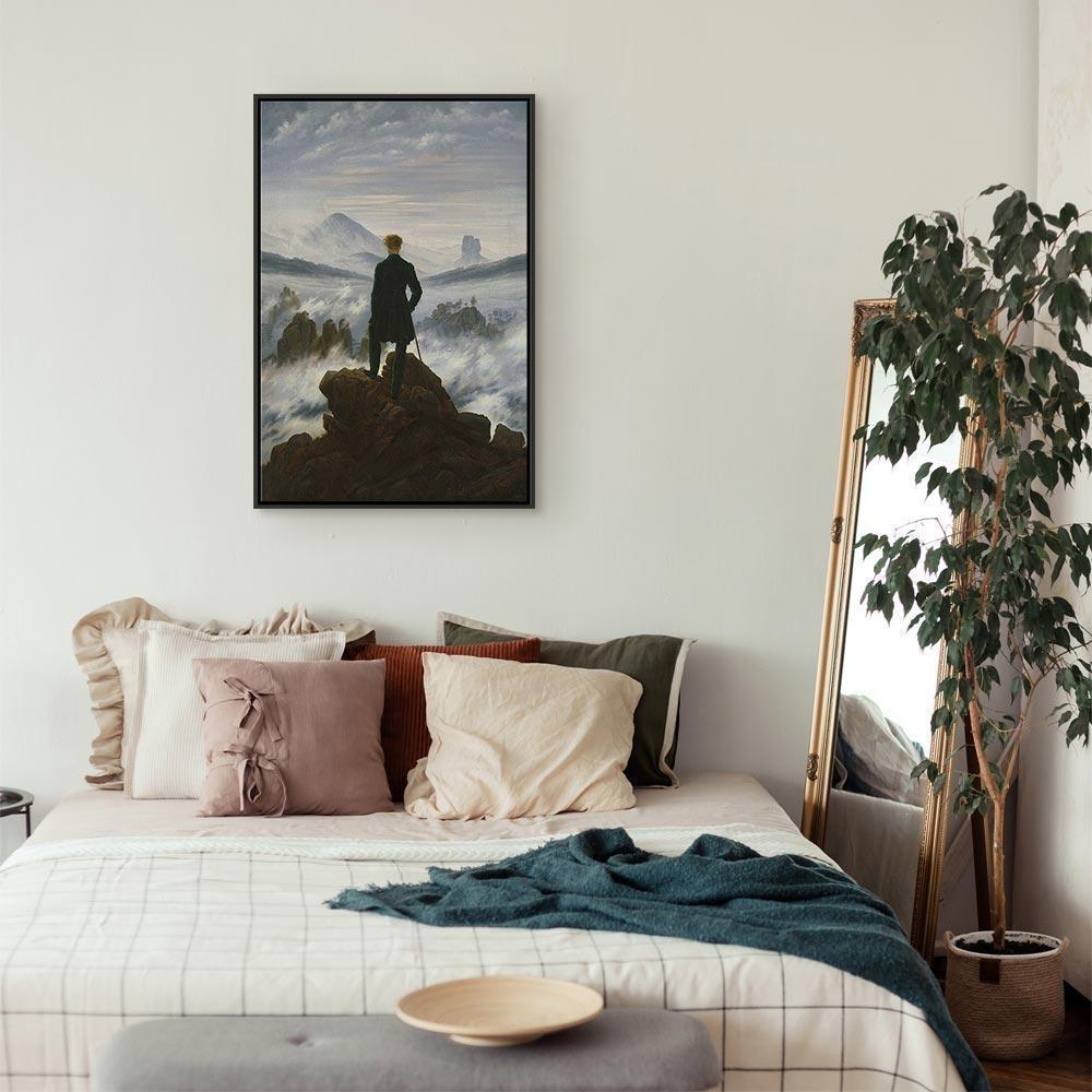 Obraz - Caspar David Friedrich – Wędrowiec nad morzem mgły