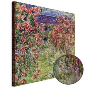 Obraz - Claude Monet – Dom wśród róż