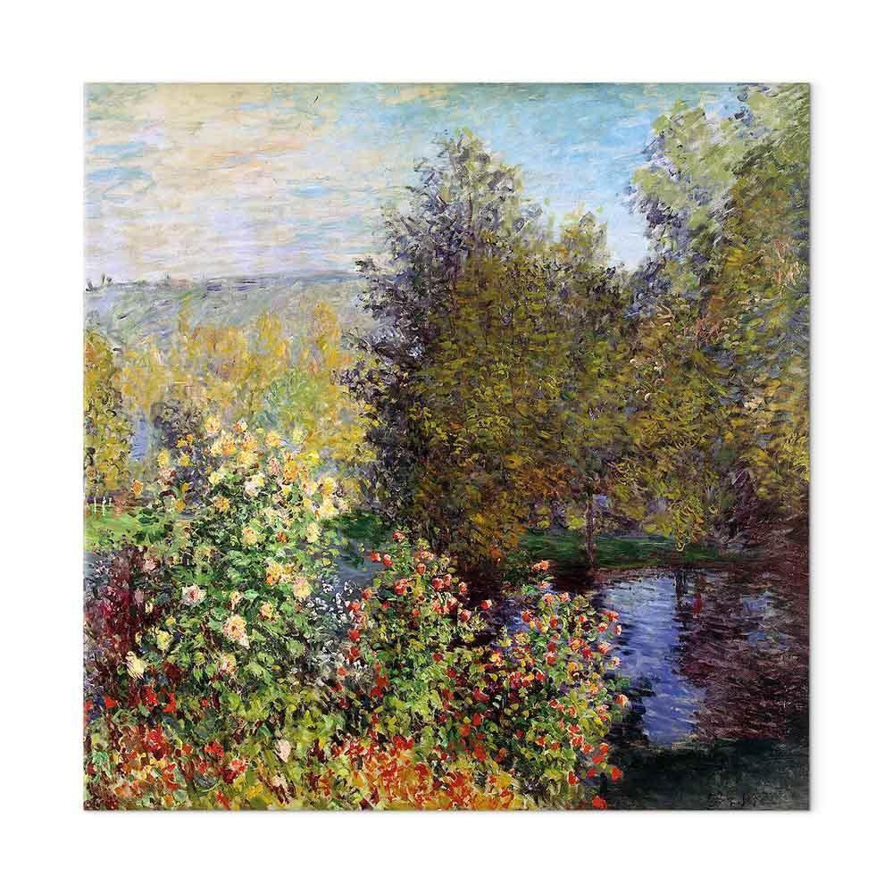 Obraz - Claude Monet – Kącik ogrodowy w Montgeron