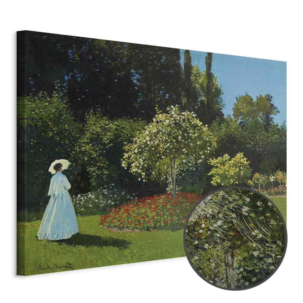 Obraz - Claude Monet – Kobieta w ogrodzie