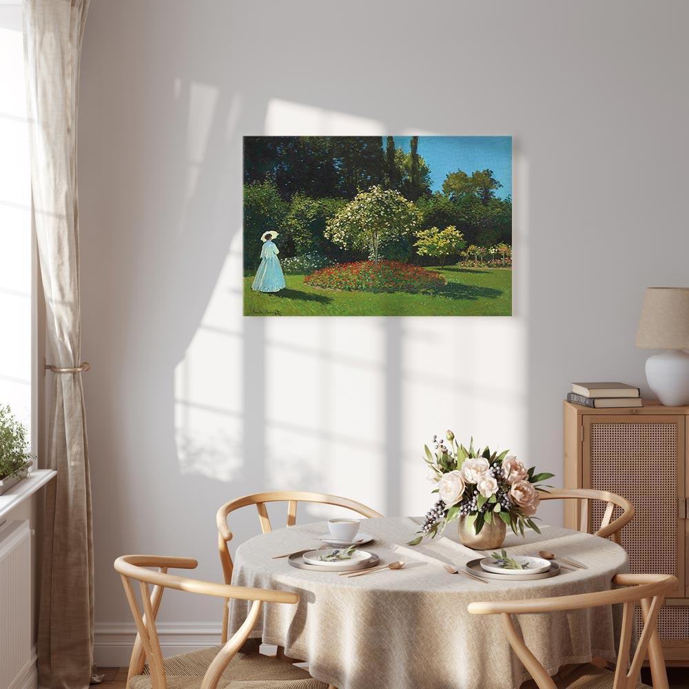 Obraz - Claude Monet – Kobieta w ogrodzie