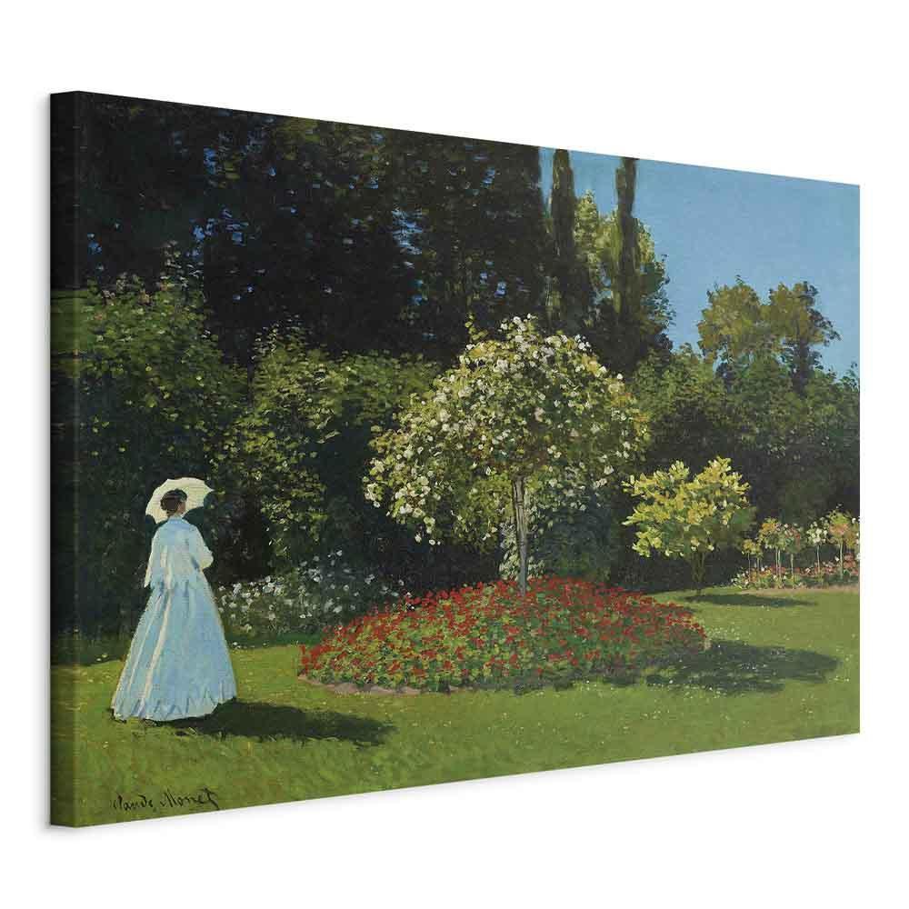 Obraz - Claude Monet – Kobieta w ogrodzie