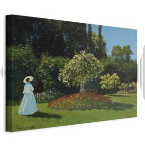 Obraz - Claude Monet – Kobieta w ogrodzie