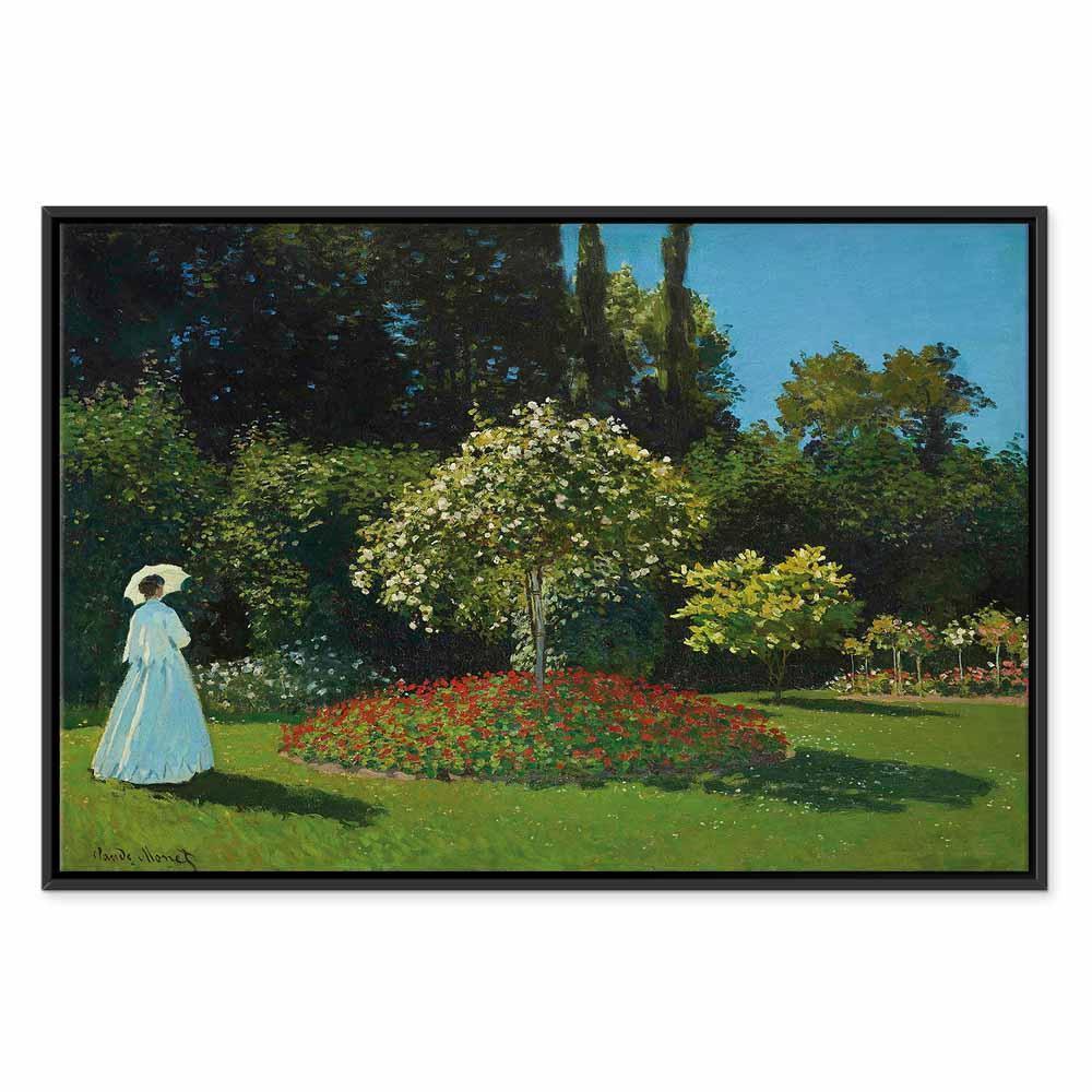 Obraz - Claude Monet – Kobieta w ogrodzie