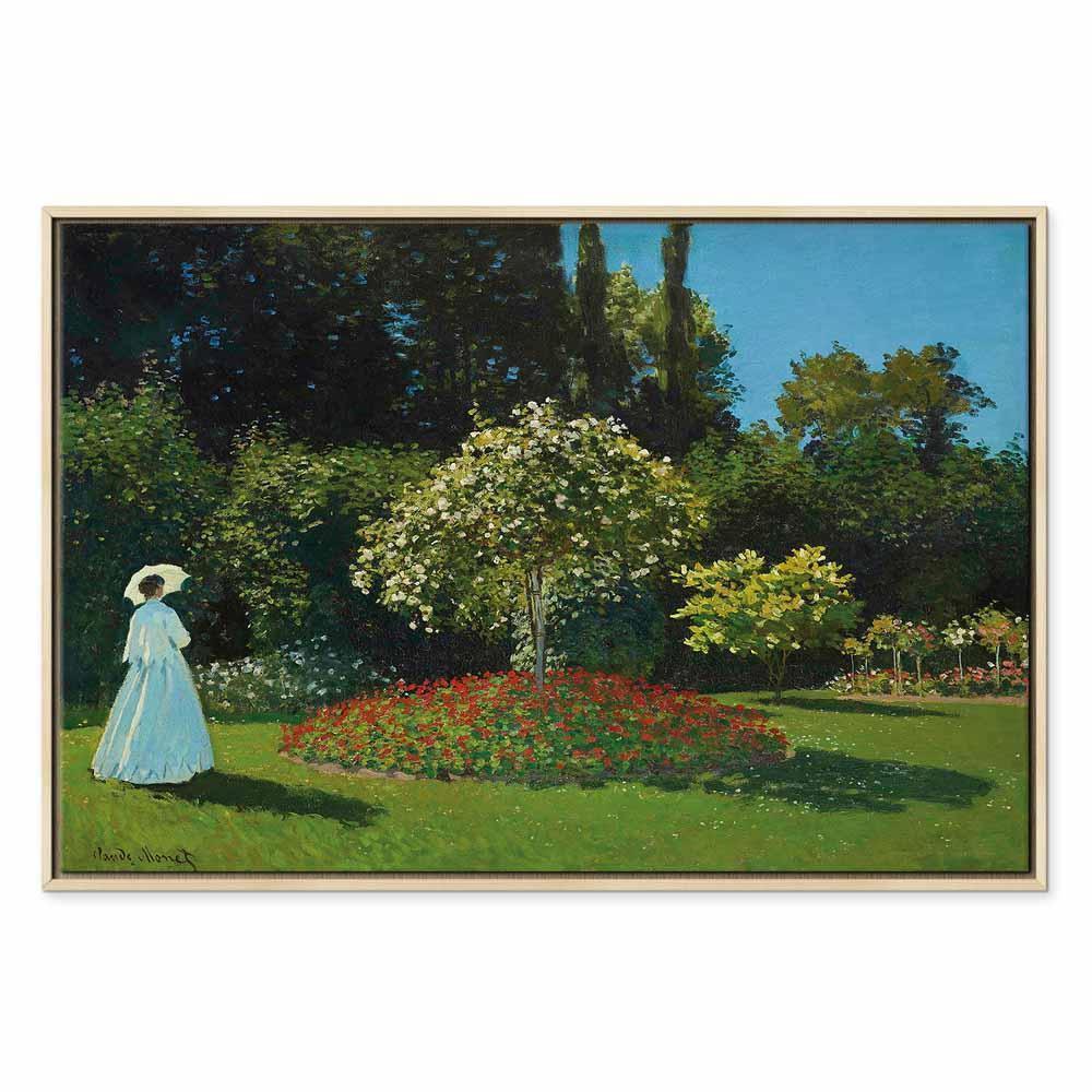 Obraz - Claude Monet – Kobieta w ogrodzie