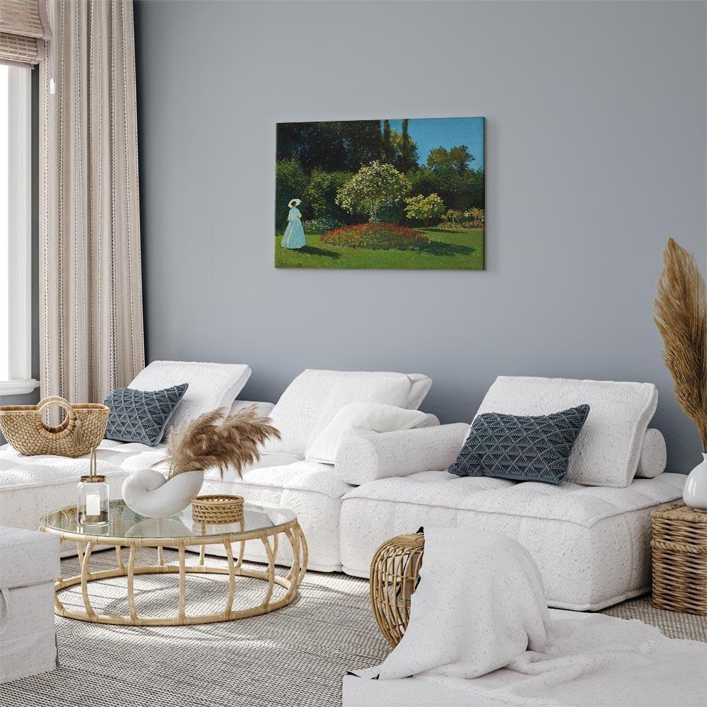 Obraz - Claude Monet – Kobieta w ogrodzie
