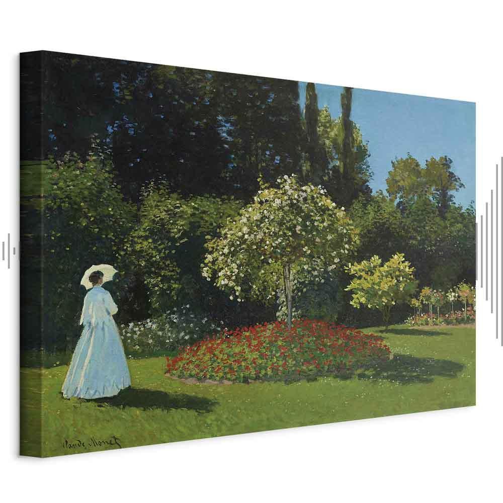 Obraz - Claude Monet – Kobieta w ogrodzie