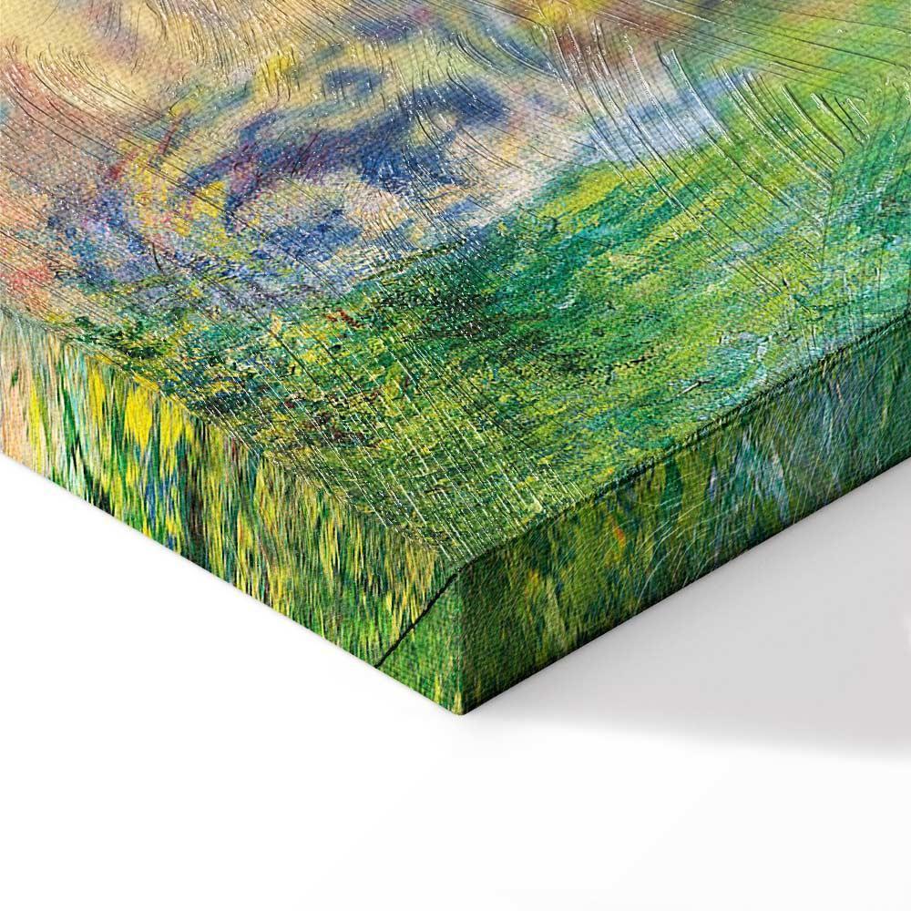 Obraz - Claude Monet – Ogród Moneta w Vétheuil