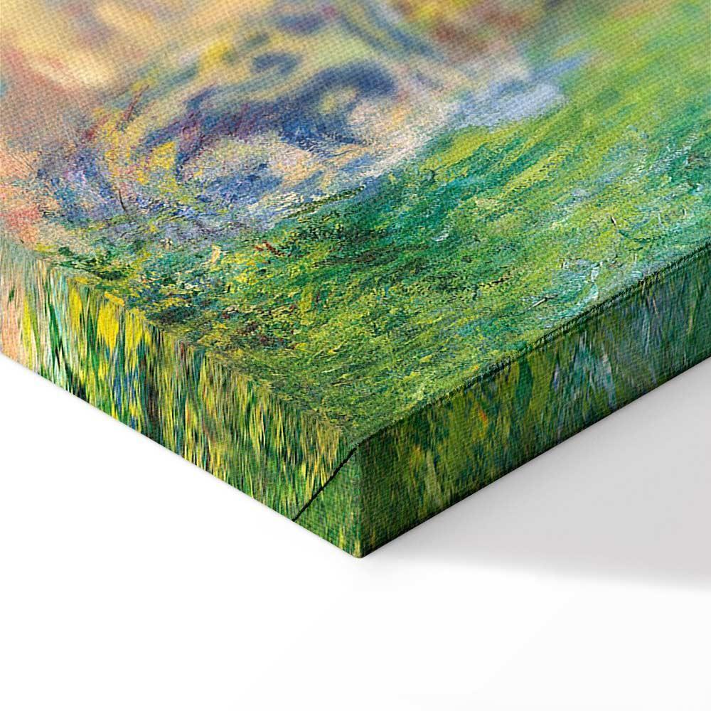 Obraz - Claude Monet – Ogród Moneta w Vétheuil