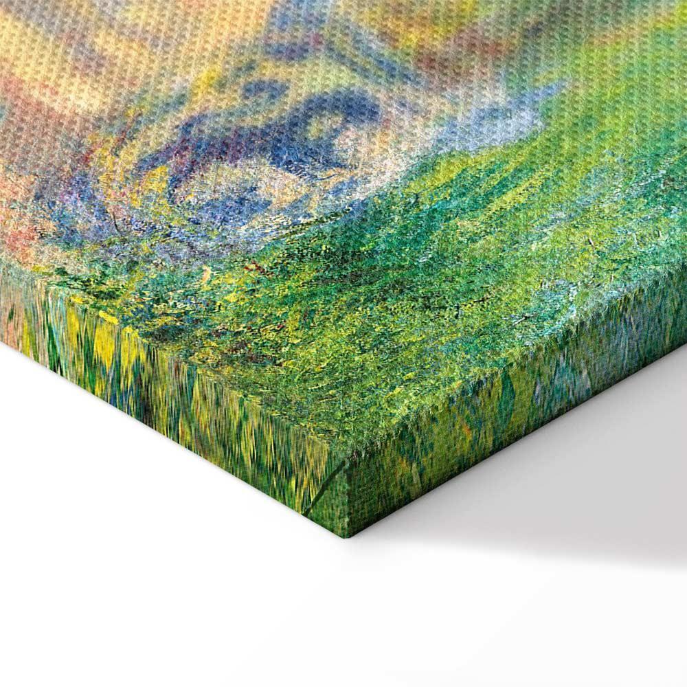 Obraz - Claude Monet – Ogród Moneta w Vétheuil