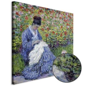 Obraz - Claude Monet – Pani Monet i dziecko