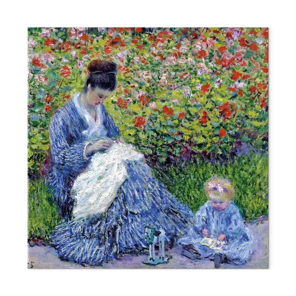 Obraz - Claude Monet – Pani Monet i dziecko
