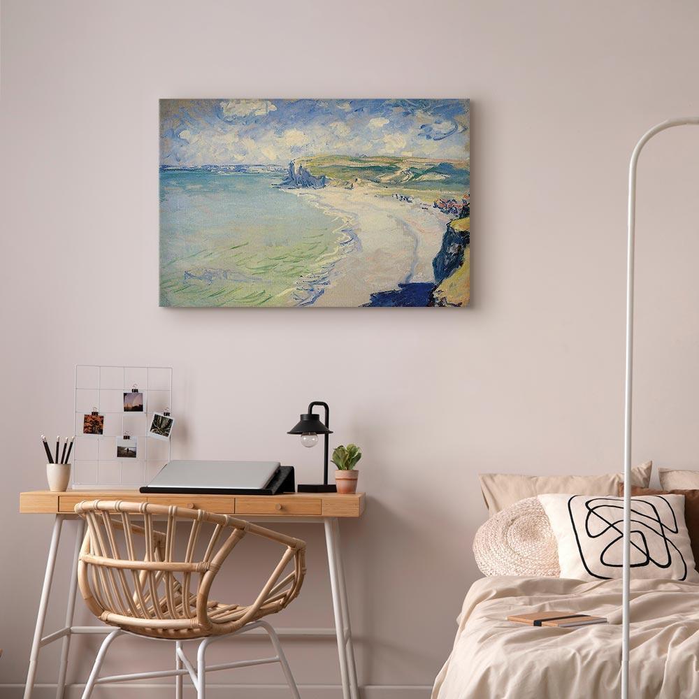 Obraz - Claude Monet – Plaża w Pourville