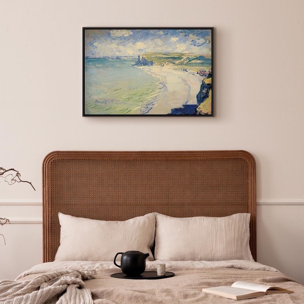 Obraz - Claude Monet – Plaża w Pourville