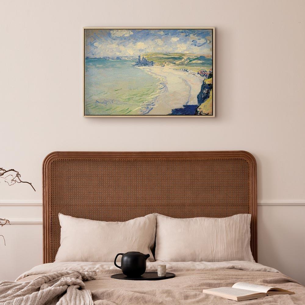 Obraz - Claude Monet – Plaża w Pourville