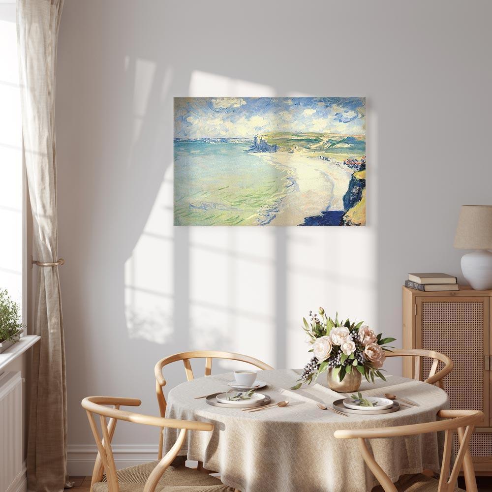 Obraz - Claude Monet – Plaża w Pourville