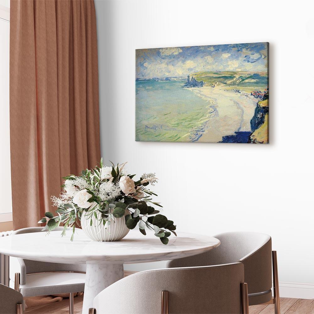 Obraz - Claude Monet – Plaża w Pourville