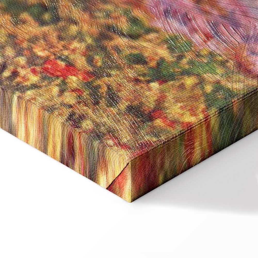 Obraz - Claude Monet – Pola tulipanów i wiatrak w Rijnsburg