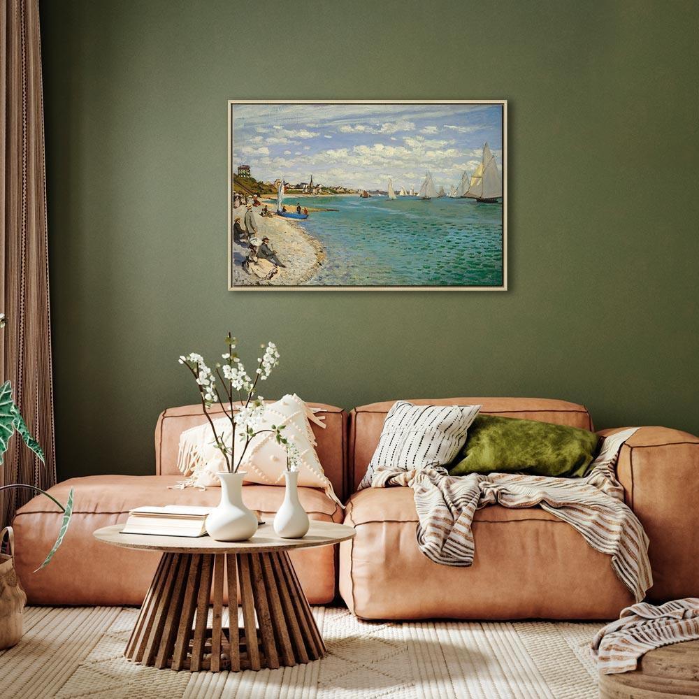 Obraz - Claude Monet – Regaty w Sainte-Adresse