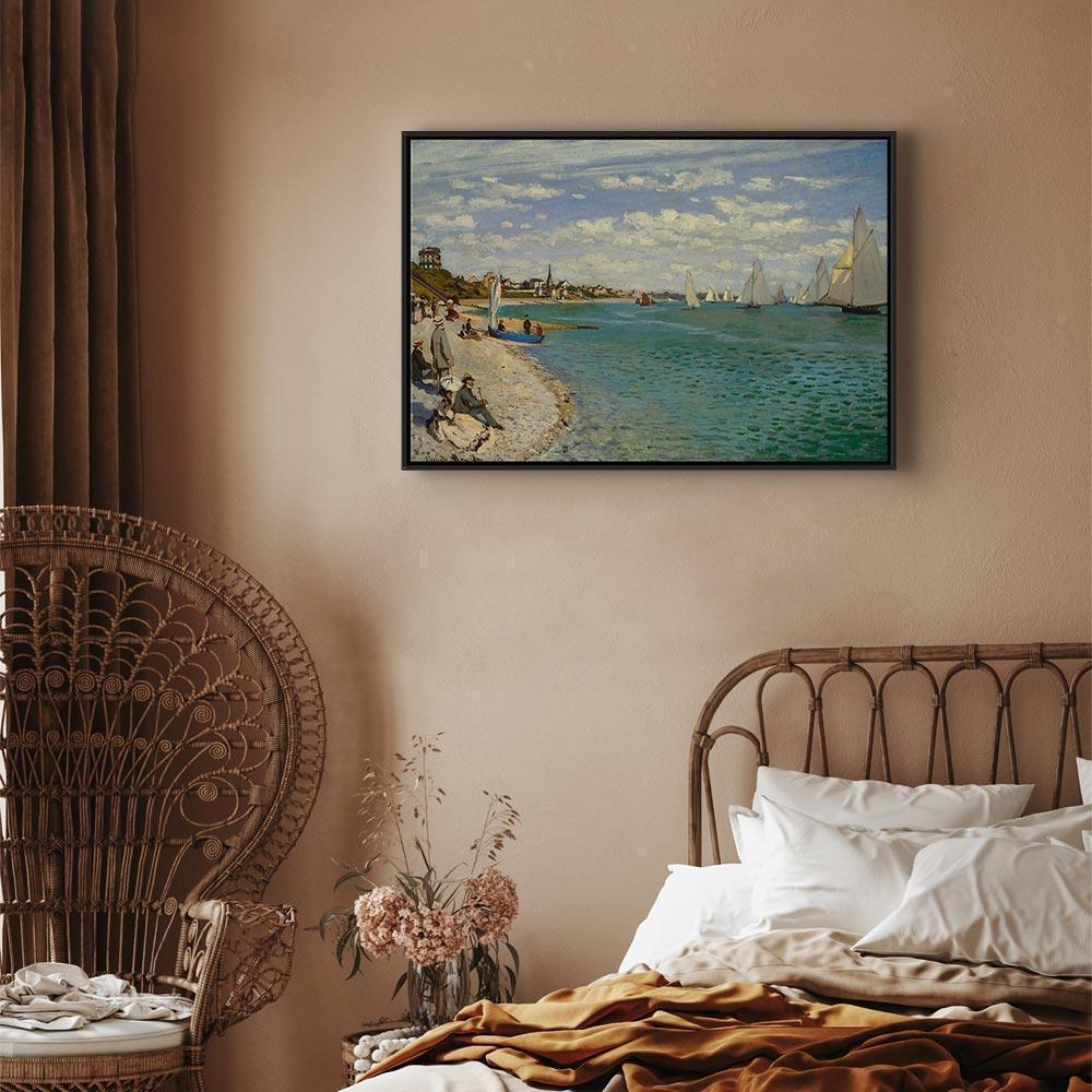 Obraz - Claude Monet – Regaty w Sainte-Adresse