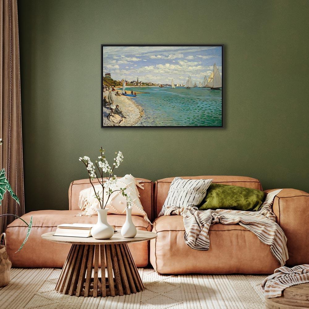 Obraz - Claude Monet – Regaty w Sainte-Adresse