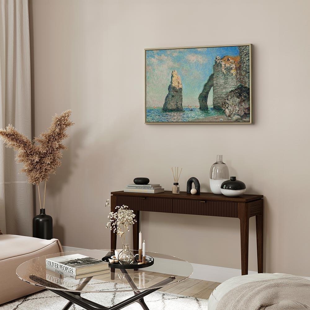 Obraz - Claude Monet – Skały w Étretat