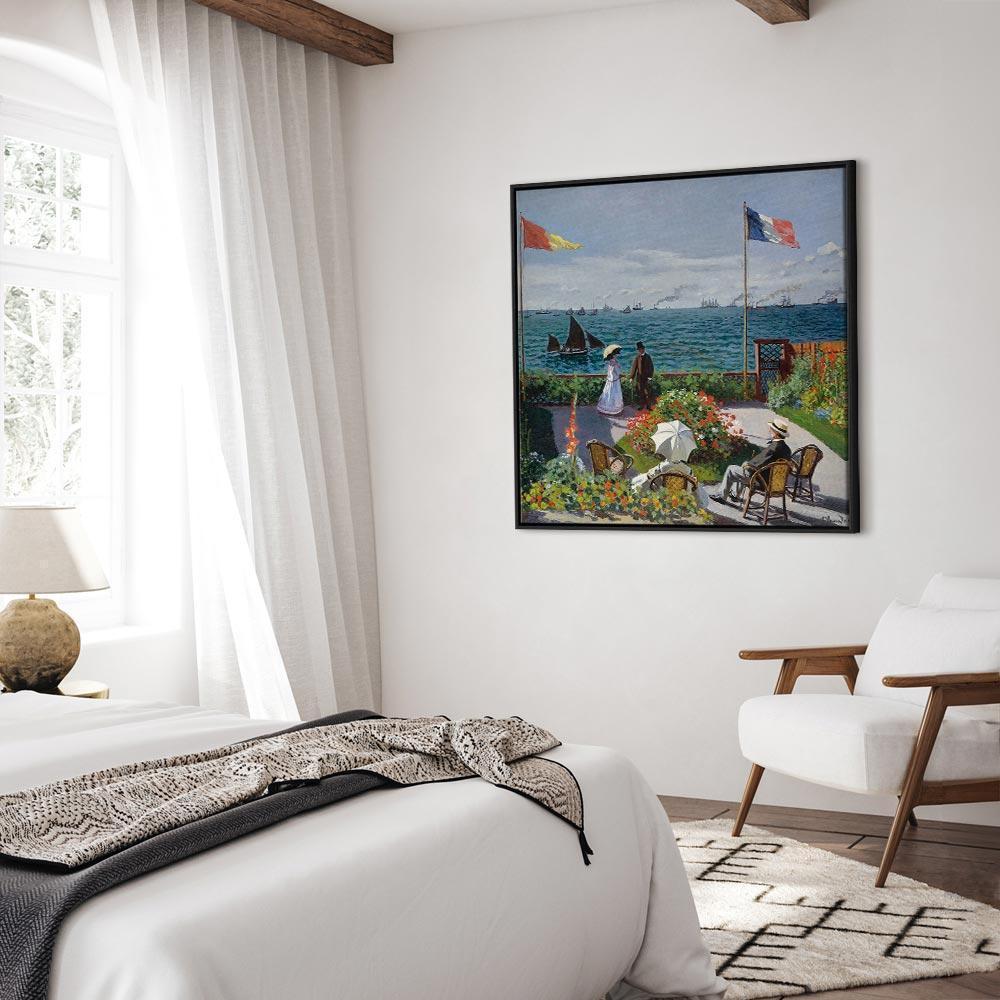 Obraz - Claude Monet – Taras w Sainte-Adresse