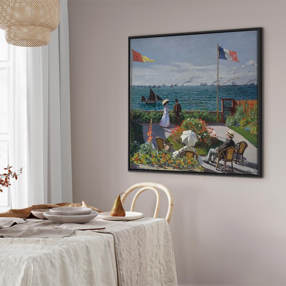 Obraz - Claude Monet – Taras w Sainte-Adresse