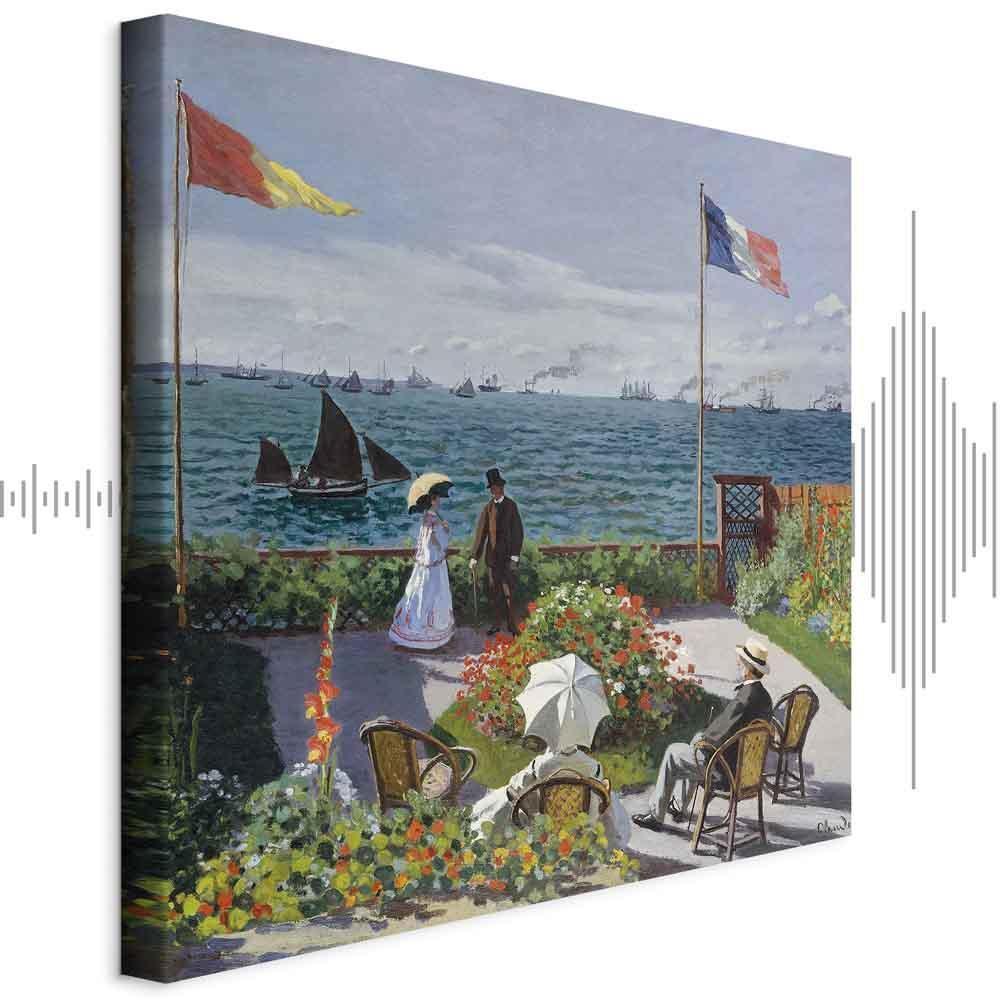 Obraz - Claude Monet – Taras w Sainte-Adresse