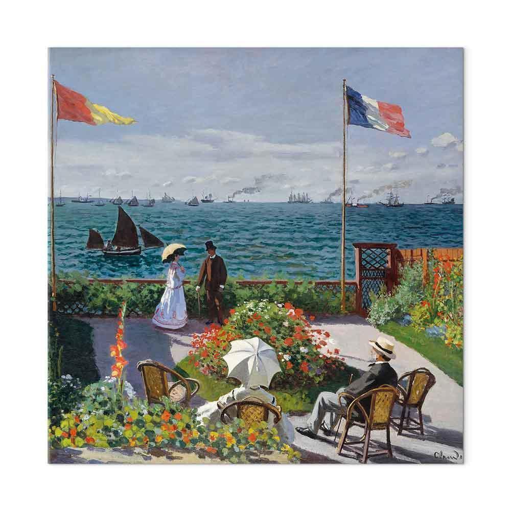 Obraz - Claude Monet – Taras w Sainte-Adresse