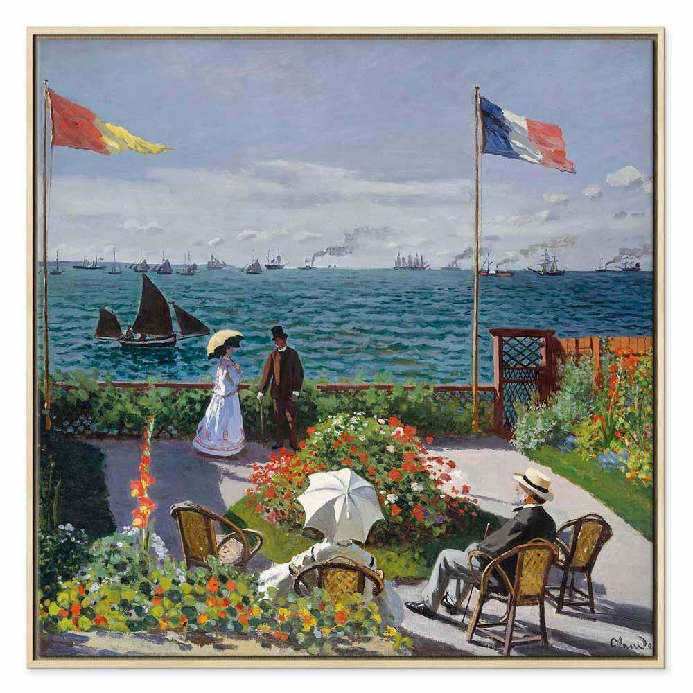 Obraz - Claude Monet – Taras w Sainte-Adresse