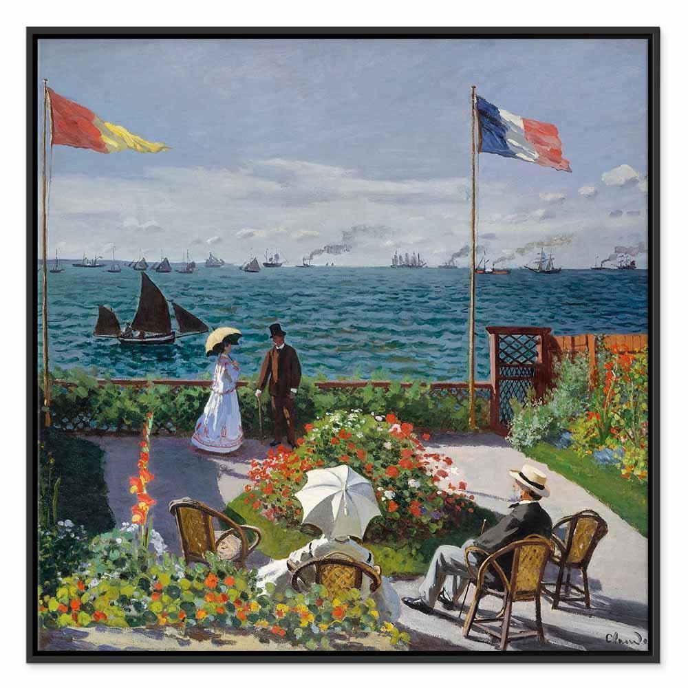 Obraz - Claude Monet – Taras w Sainte-Adresse