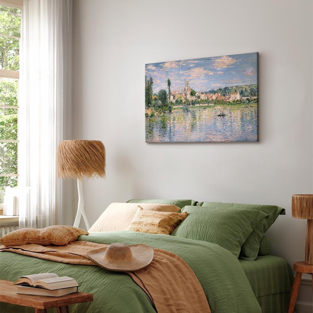 Obraz - Claude Monet – Widok na Vétheuil latem