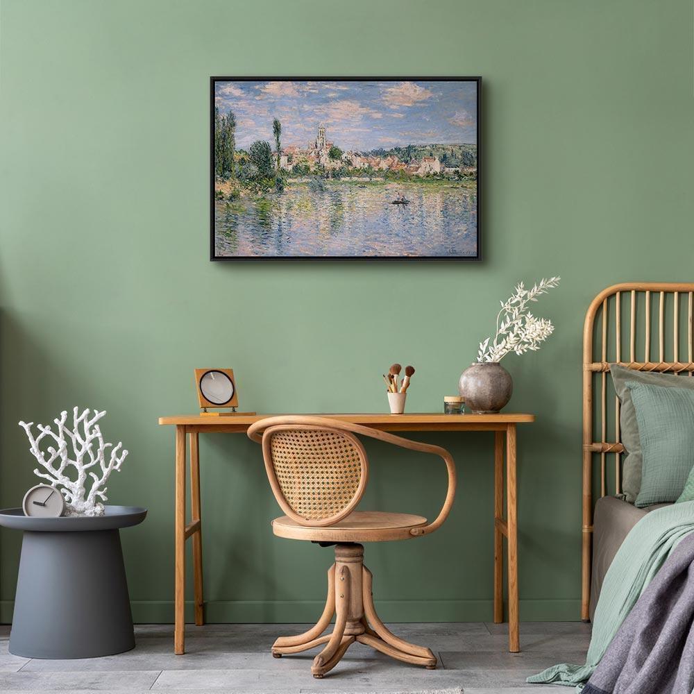 Obraz - Claude Monet – Widok na Vétheuil latem