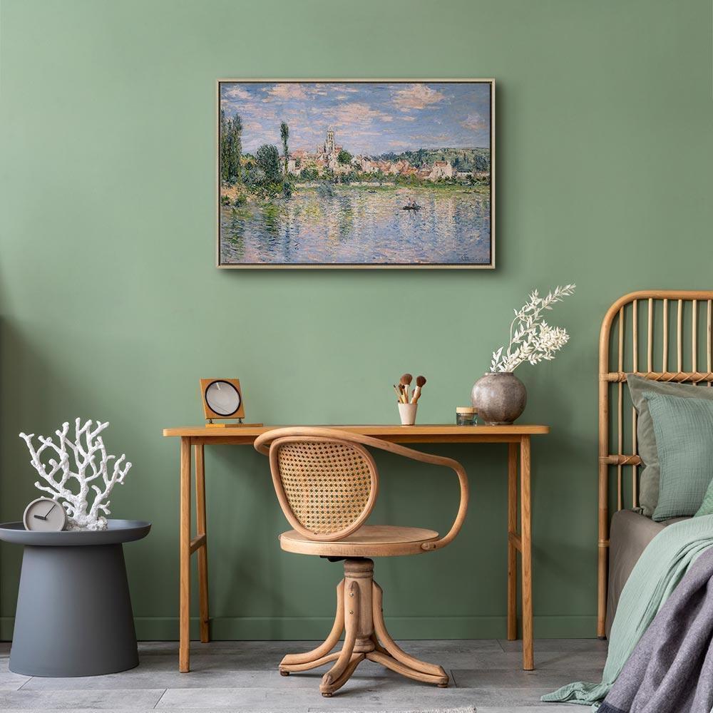 Obraz - Claude Monet – Widok na Vétheuil latem