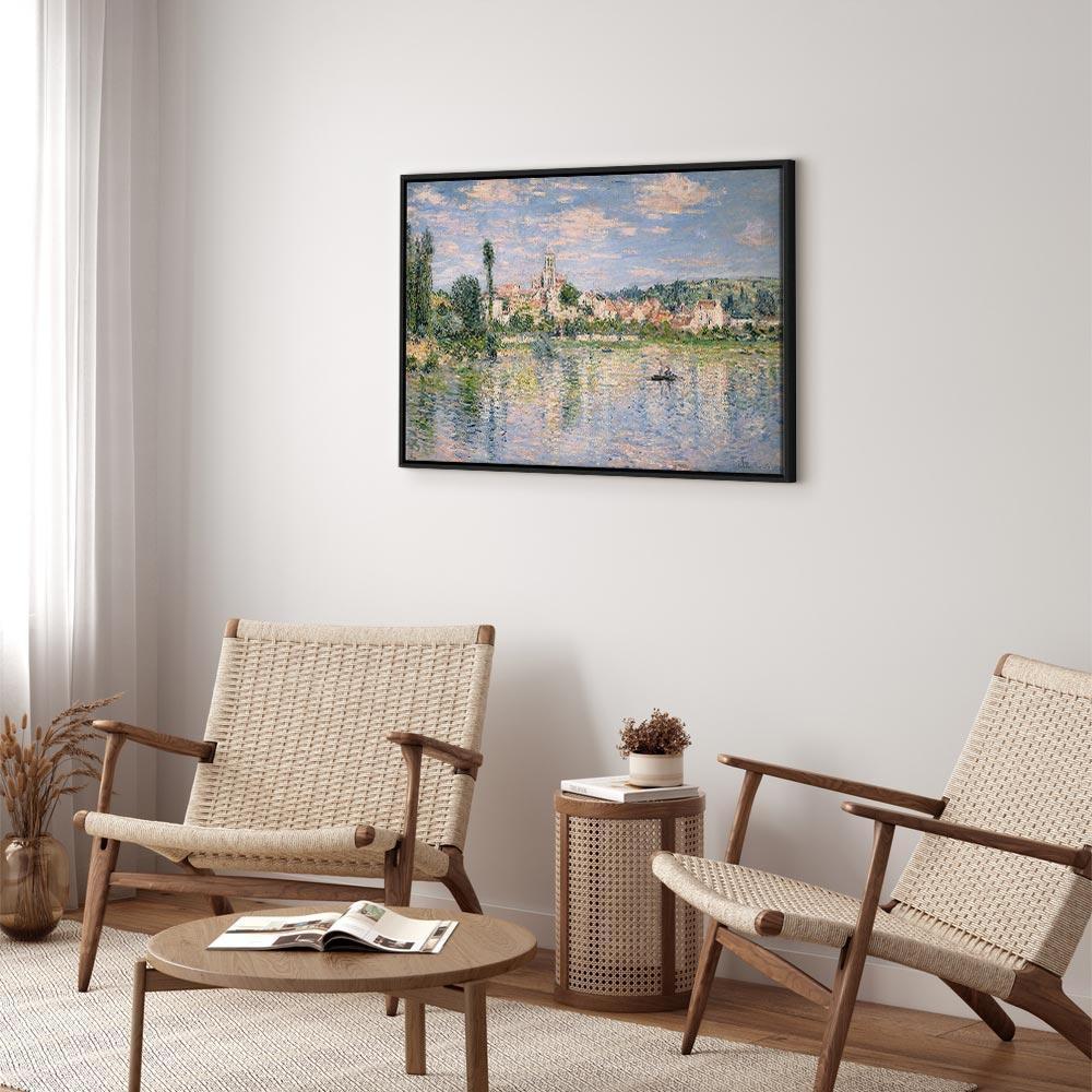 Obraz - Claude Monet – Widok na Vétheuil latem