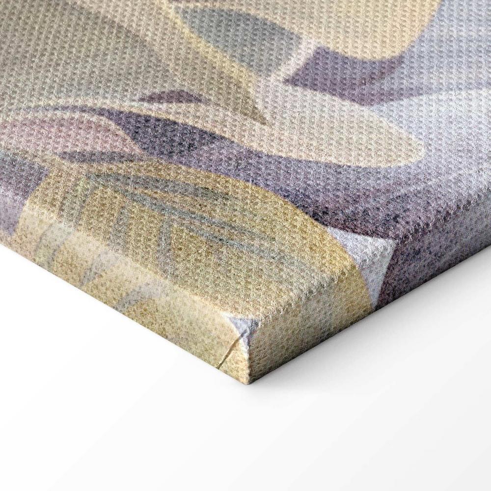 Obraz - Czapla brodząca w stawie - ilustracja w jasnej kolorystyce